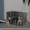 AlluraPet Interlocking Base Model Stand Builders Part Modelling Figure Display Stand Toy Storage Garage- Style H view 4