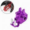 1/14 RC Car Gearbox Spare Parts Professional Modification Upgrade Kit Differential Case Compatible with 14303 14211 14210- Purple view 4