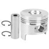 186FA Engine Piston Kit, Alloy Piston Ring Assembly with Circlip and Pin, 86mm Diameter Air - Cooled Replacement Accessories for DIY Enthusiasts, Durable Engine Parts for 186FA Mod view 4
