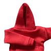 1/12 Scale Hoodie Apparel for 6inch Female Action Figures Cosplay Accessory Doll Clothing- Red view 2