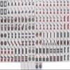 American Mahjong Tiles, 166 American Mahjong Tiles with White Color (Tiles Only, No Dice and Other Accessories) view 1