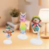 AlluraPet 3 Pieces Adjustable Doll Stands, Multipurpose Display Brackets Support Bases for Doll Organization and Collectors- White view 3
