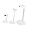 AlluraPet 3 Pieces Adjustable Doll Stands, Multipurpose Display Brackets Support Bases for Doll Organization and Collectors- White view 4