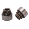 2Pcs Steel Clutch Bell Double Gears, RC Clutch Bell Gear Upgrade Parts, High Performance Power Transmission System for HSP 94122 94166 1/10 RC Car, Durable Steel Material with 16T view 3