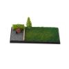 1/64 Scale Model Car Display Case with Parking Scene Diorama, Dustproof Acrylic Cover for Diecast Vehicles and Tiny Figures- Summer Scene view 4