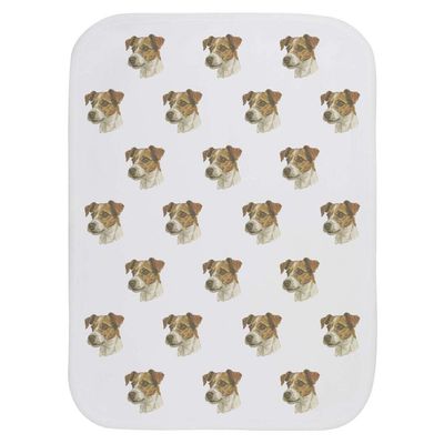 Azeeda 'Jack Russell Terrier Portrait' Baby Burp/Wash Cloth (BC00037798)