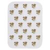 Azeeda 'Jack Russell Terrier Portrait' Baby Burp/Wash Cloth (BC00037798) view 1