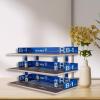 1/32 Scale Diecast Model Car Display Case with Parking Lot Scene Desktop Display Stand for Collectors- 3 Layer view 4