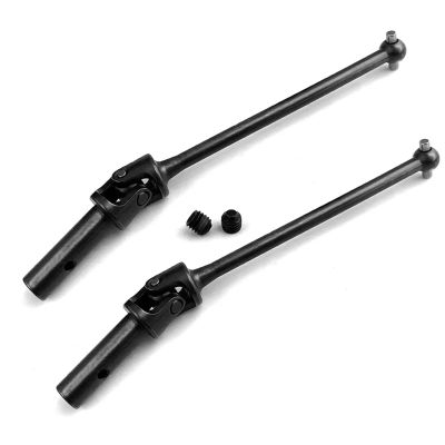 2Pcs #45 Steel 128mm Front Universal Drive Shaft CVD 312809 for Off-Road Desert Truck for FS Atom 1/8 RC Car Spare Parts Accessories