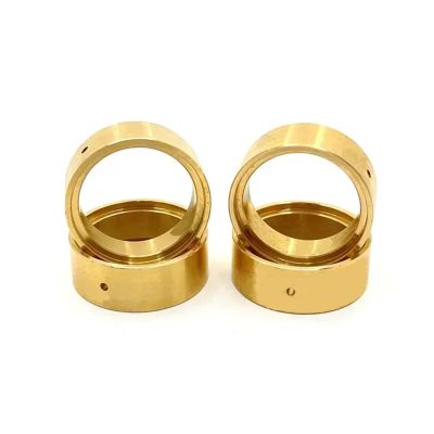 4PCS 1/24 for FMS Power for Wagon FCX24 Wheel Hub Brass Counterweight RC Car Upgrade Parts