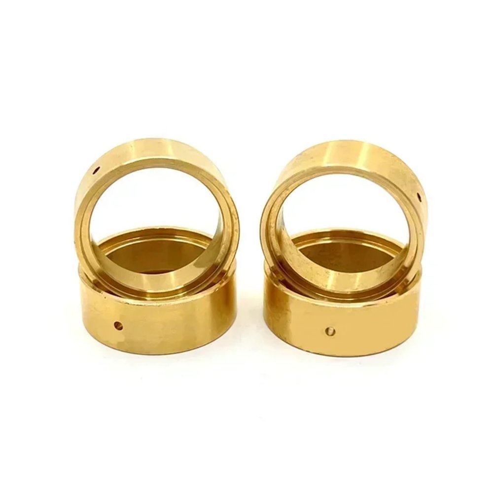 4PCS 1/24 for FMS Power for Wagon FCX24 Wheel Hub Brass Counterweight RC Car Upgrade Parts
