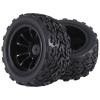 12Mm Hex 1/10 RC Truck Wheels and Tires for TRX for Rustler 2Wd 4X4 VXL view 3