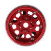 2Pcs RC Wheel Hub, Aluminum Alloy High Wear Resistance CNC Machining, 1.9in Remote Control Car Wheel Hub for AXIAL SCX10 90046, D90, Hsp, Redcat, Hpi, with Hex (Red) view 4