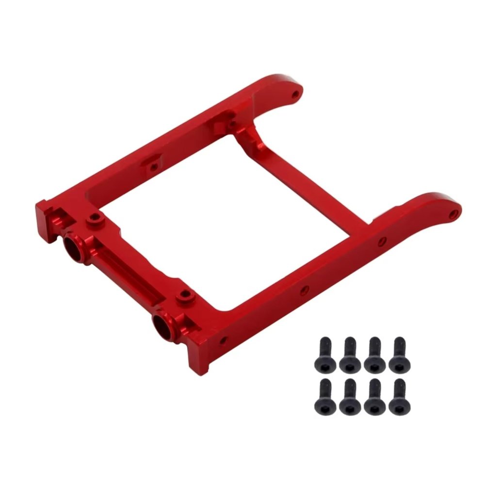 Rc Accessories For MN G500 MN86 MN86S MN86K MN86KS 1/12 Track RC Car Front Bumper Metal Mounting Cross Beam Suitable Upgrade Parts(Red)