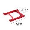 Rc Accessories For MN G500 MN86 MN86S MN86K MN86KS 1/12 Track RC Car Front Bumper Metal Mounting Cross Beam Suitable Upgrade Parts(Red) view 2