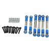 6pcs Metal Tie Rods Linkage Set for ARR-ma for Granite RC Car,High-Strength&Off-Road Stability Upgrade(Blue) view 1