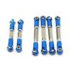 6pcs Metal Tie Rods Linkage Set for ARR-ma for Granite RC Car,High-Strength&Off-Road Stability Upgrade(Blue) view 4