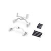 For MN D90 D91 For MN99S For WPL C24 C14 C14K C24K RC Car Truck Spare Parts Metal Pull Rod Base Servo Bracket Mount RC Jouets Parts(Silver) view 2