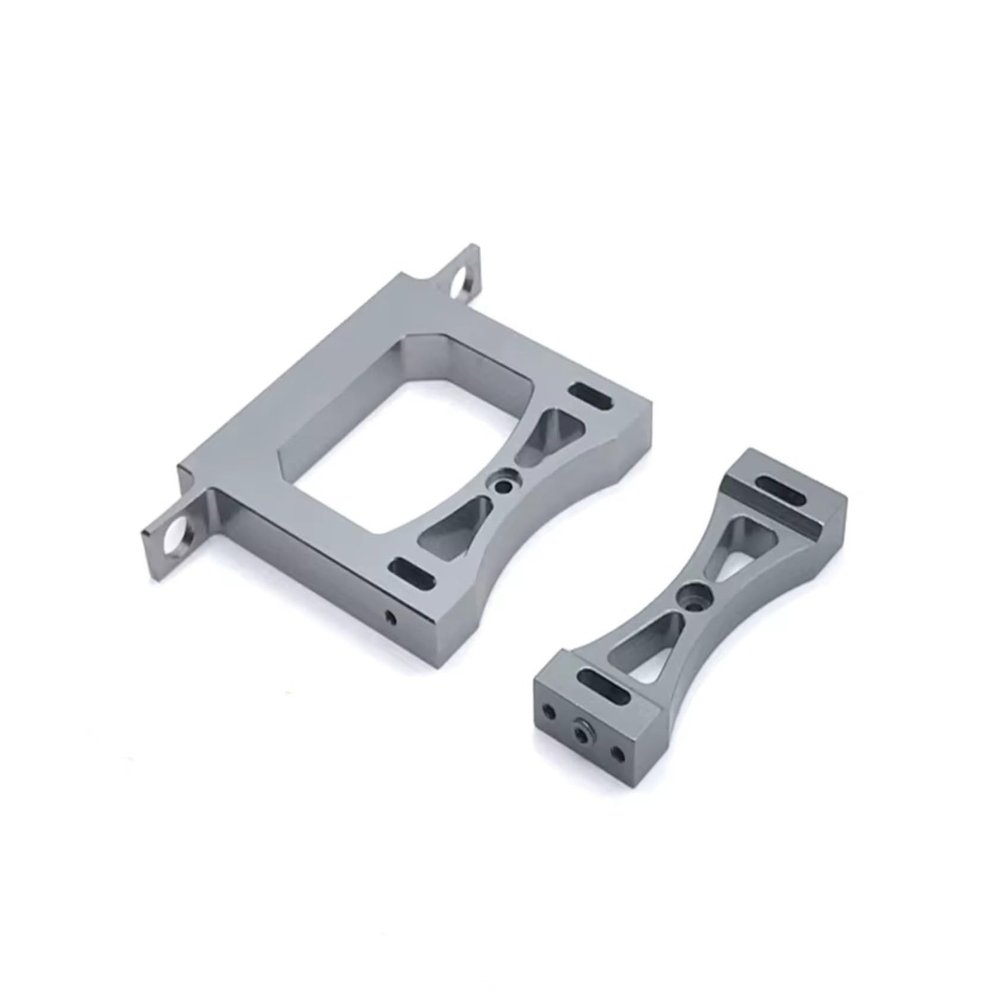 For WPL For HengLong For JJRC For FeiYu C14 C24 C34 C44 B14 B16 B24 B36 RC Car Parts Upgrade Metal Rear Bumper Cross Member RC Jouets Parts