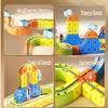 Electric Train Set for Kids Ages 3+, Modular DIY Toy Free Assembly, 3D Track, STEM Learning Fun Gift view 3