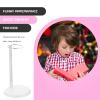 HAPINARY Small Doll Stand Display Rack with Stable Base Adjustable 18-24Cm Doll Support Holder for Action Figures and Plush Display Bracket for Collectors and Retail Use view 3