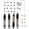 4Pcs 40Mm Metal Shock Absorber Oil Damper for Axial SCX24 C10 for JLU 1/24 RC Crawler Car Upgrades view 2