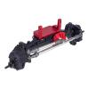 For SCX10 1/10 RC Crawler Car III Aluminium Alloy Upgrade Parts AR45P Portal Axle Servo Mount 4-link Suspension RC Jouets Parts(Red) view 4