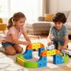 Magical Electric Train Set for Kids  DIY Building Block Gravity-Defying Motorized Train Tracks with 3D Layout, STEM Learning Toy for Ages 3-8 Birthday Gift view 4