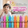 Bottle Flip Game, Match The Bottle Color Game for 2-4 Players with 20 Bottles and Base for Travel Camping Holidays Party Night view 2