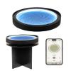 Lemofuta 20 Automatic Zen Drift Sandscape Art Table with Black Display Stand view 1