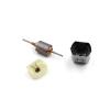 MWRFKJOB FK-280SA DC3V 3.7V 15800RPM High Speed Dual Shaft 280 Carbon Brush Electronic Starter for RC Toy Car Model Train Engine view 3
