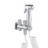 OJJBAVKFQ ChromeSprayer BrassSprayer Kit Cold and Hot Water Portable Hand Held ShowerTap Wall Mounted Spray Faucet Cloth Diaper Cleaning view 1