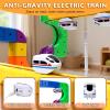 Arnbz 3D Stem Electric Train Set for Kids, Magic Infinity Racer 3D Train with 2 Cars, DIY Assembled Track Vehicle, Create Lab Gravity Tracks, Educational Learning Gift (Random Color Advanced Edition) view 4