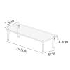 Acrylic Display Stand Display Riser Rack Figure Toy Organizer Clear for Cosmetics Jewelry view 3