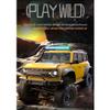 BICRKTOMXY RC Crawler, 1:16 Scale All-Terrain 4WD 2.4G Full Proportional RC Rock Climbing Car with Led Lights & Independent Suspension for Indoor and Outdoor Play, Gift for Adults (R1604) view 2