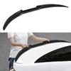 Car Rear Trunk Spoiler Wing for Baojun RC-6 2019-2021,Tail Deck Lip Trunk Wing Deck Lid Wing Lip Splitter Kick Tail Exterior Accessories,Gloss Black view 1