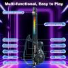 ONEANU Electric Musical Guitar for Kids: Stringless Multifunctional Guitars with DJ Turntable and Lights Music Instrument Toys for Toddler Ages 3 4 5 6 7 8 9+ view 3