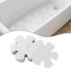 20-Pack Non-Slip Bath and Shower Stickers, Soft PEVA Anti-Slip Treads for Wet Floors, Tiles, Bathtubs, and Stair Nosing, Bathroom Safety Decals view 2