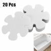 20-Pack Non-Slip Bath and Shower Stickers, Soft PEVA Anti-Slip Treads for Wet Floors, Tiles, Bathtubs, and Stair Nosing, Bathroom Safety Decals view 3