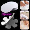 20-Pack Non-Slip Bath and Shower Stickers, Soft PEVA Anti-Slip Treads for Wet Floors, Tiles, Bathtubs, and Stair Nosing, Bathroom Safety Decals view 4