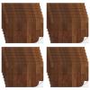 Flutesan 6 Pcs Miniature Dollhouse Wallpaper and Flooring Peel and Stick Mini DIY Self Adhesive Dollhouse Accessories 8.27 x 11.69 Inch (Elegant Style) view 1