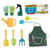 Kids Gardening Set 20Pcs/Set Mini Ergonomic Toddler Gardening Portable Vibrant Rounded Corner Educational Kids Tools for Outdoor view 2