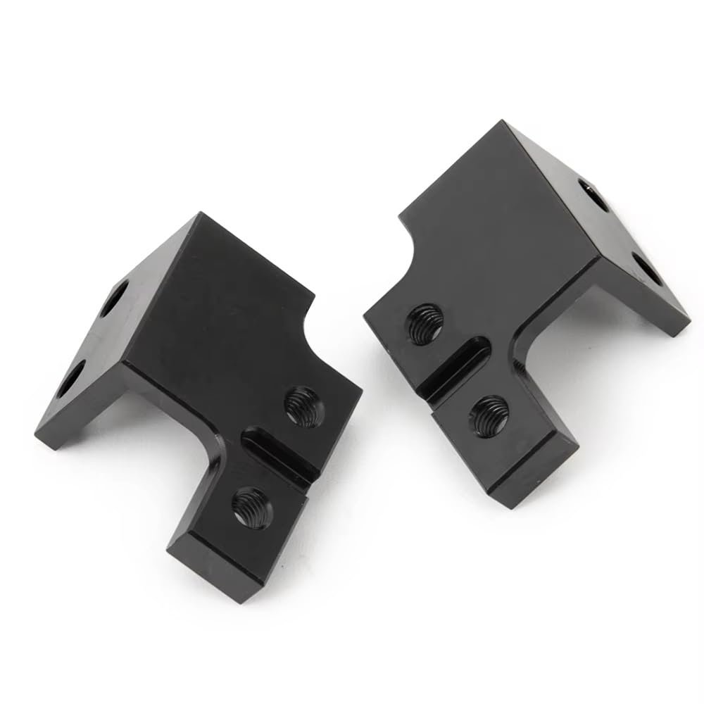 RC Crawlers Models For Axial For SCX10 II 90046 1/10 RC Crawler Car Accessories Front Rising Servo Mount Aluminum Alloy Fixed Bracket Model Accessory