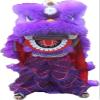 14 Inch Lifelike Lion Dance Mascot Costume Traditional Chinese New Year Decoration & Carnival Festival Wear (Purple) view 1