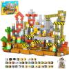 300PCS Magnetic Building Blocks Construction Set for Kids, STEM Engineering Toys for Boys Girls 3 4 5 6 7 8-12 Year Old, Montessori Magnet Cubes & Blocks, Birthday Easter Gifts & Basket Stuffers view 1