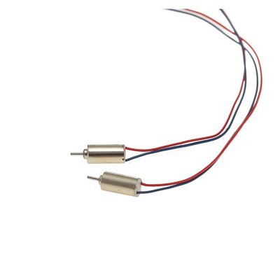 2PCS 4mm*8mm Coreless Electronic Starter NdFeB 408 Electronic Starter DC 3V-3.7V 58000RPM High Speed Coreless Electronic Starter RC Drone Aircraft Motor Drivers