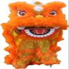 14 Inch Lifelike Lion Dance Mascot Costume Traditional Chinese New Year Decoration & Carnival Festival Wear (Orange) view 1