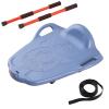 Blue Glider Scooter Board, 20" Floor Scooter Board with Handles & Towing Rope & Paddleboard, Gym Activities for Kids, Indoor Recess Games, Sport Sit Down Scooters, Physical Education Equipment view 1