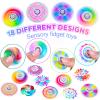 25 Pack Fidget Spinner for Kids Mini Sensory Fidget Toys Bulk Adults Kid with Autism ADHD, Classroom Prizes Treasure Prizes Box Toys for Classroom Pinata Stuffers Anxiety Stress Relief Fidgets Bulk view 3