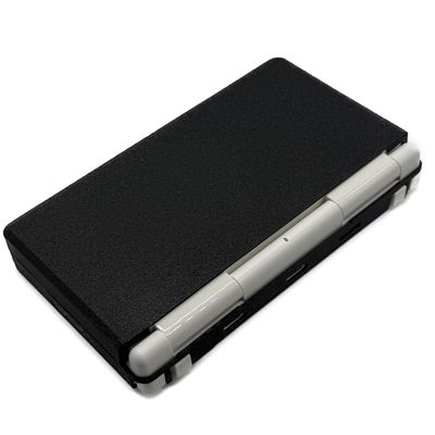 3D Printed Soft TPU Case for Anbernic RG DS Console Protective Flexible Cover Shell Anti-wear Shock-Resistant Washable Anti-Slip Case Accessories Without Effecting All Functions (Black)